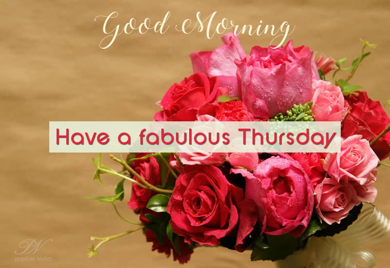 Have a fabulous Thursday  Thursday Wishes  Premium Wishes